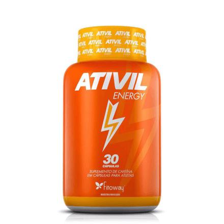 Ativil Energy - Cafeína 105mg - 30 Cáps - Fitoway