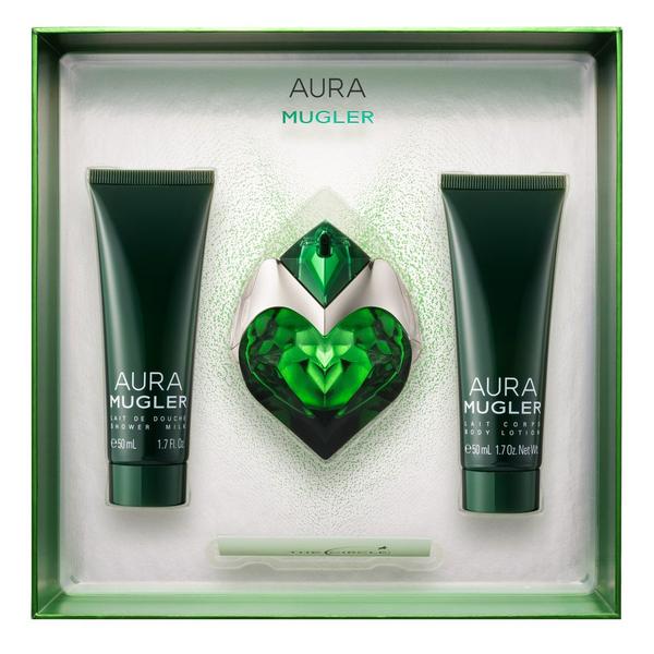 Aura Mugler Kit - Eau de Parfum + Body Lotion + Shower Milk