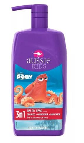 Aussie Kids Melon - Shampoo, Condicionador e Sabonete 3 em 1 - 865ml