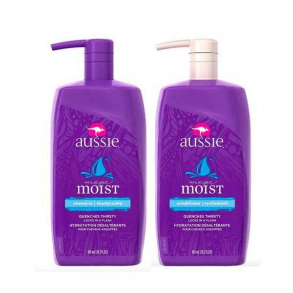 Aussie Kit Shampoo e Condicionador Moist 865ml