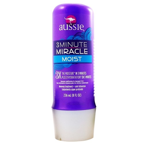 Aussie 3 Minute Miracle Moist - Condicionador de Hidratação 236Ml