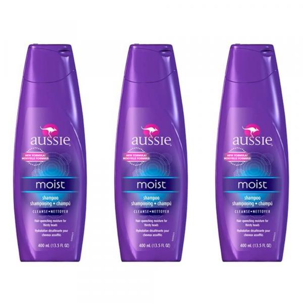 Aussie Moist Shampoo 400ml (Kit C/03)