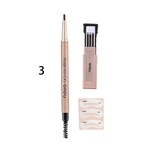 Automatically Rotate Eyebrow Pencil Waterproof And Not Smudge Double Head
