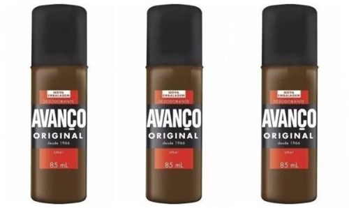 Avanço Original Desodorante Spray 85ml (Kit C/03)
