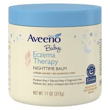 Aveeno Baby Eczema Therapy Nighttime Balm Dermatite 312g