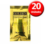 Avenca - Kit Máscara Facial Golden Com Ouro 24k - 20 Unidades