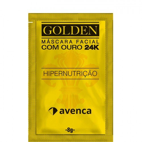 Avenca Máscara Facial com Ouro 24K Golden Hipernutrição