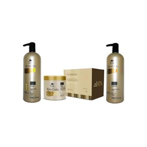 Avlon Keracare Kit Intensive Restorative Pós Progressiva - Mascara + Shampoo + Condicionador Grandes - G