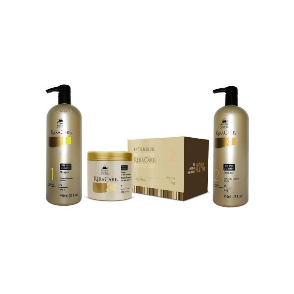Avlon Keracare Kit Intensive Restorative Pós Progressiva - Mascara + Shampoo + Condicionador Grandes