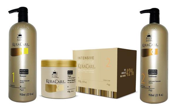 Avlon Keracare Kit Intensive Restorative Pós Progressiva - Mascara + Shampoo + Condicionador Grandes
