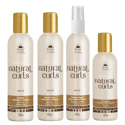 Avlon Keracare Kit Natural Curls ( 4 Itens )