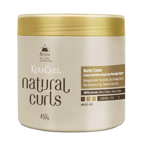Avlon KeraCare Natural Curls Butter Cream Creme Multifuncional com Manteiga Vegetal 450g