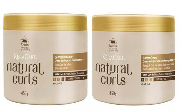 Avlon Natural Curls Cowash 450g e Butter Cream 450g