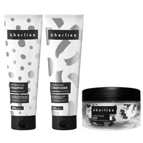 Avlon Uberliss Hydrating Collection Shampoo (250ml), Condicionador (250ml) e Máscara (150ml)