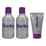 Avlon Uberliss Kit Shampoo (300ml), Condicionador (300ml) e Protetor Térmico (150g)