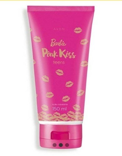 Avon Barbie Pink Kiss Teens Hidratante com Glitter 150Ml