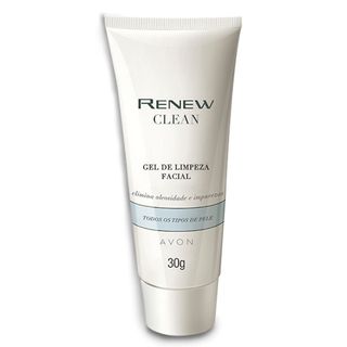 Avon Renew Clean Sabonete Gel de Limpeza Facial 30ml