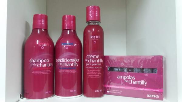 Azenka Kit Completo 6 Ampolas + Shampoo + Condicionador + Leave In