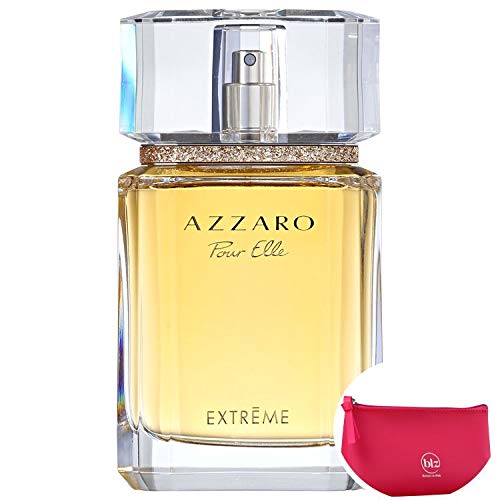 Azzaro Pour Elle Extrême Eau de Parfum - Perfume Feminino 75ml+Necessaire Pink com Puxador em Fita