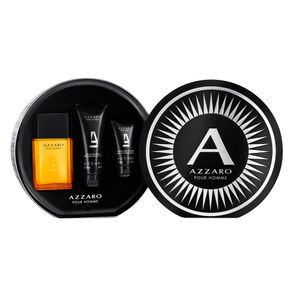 Azzaro Pour Homme Azzaro Kit - Eau de Toilette + Shampoo para Corpo e Cabelo + Pós-Barba Kit