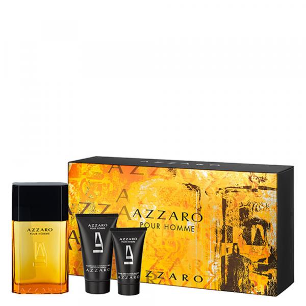 Azzaro Pour Homme Azzaro - Masculino - Eau de Toilette - Perfume + Pós Barba + Shampoo