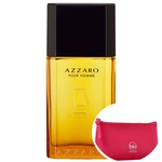 Azzaro Pour Homme Eau de Toilette - Perfume Masculino 200ml+Beleza na Web Pink - Nécessaire