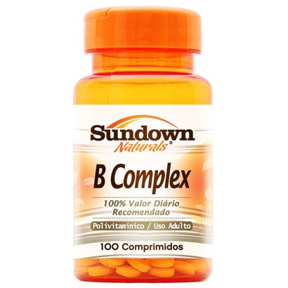 B Complex 100 Comprimidos - Sundown Vitaminas