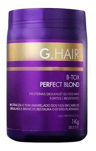 B-tox G.hair Perfect Blond 1kg - Inoar