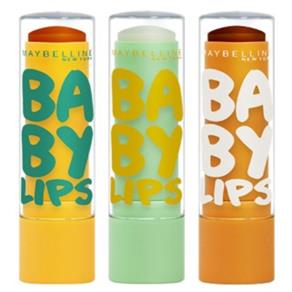 Baby Lips Super Frutas Maybelline - Kit Hidratante Labial Abacaxi-Hortelã + Limão + Cacau