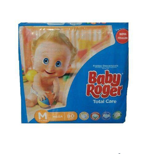 Baby Roger Mega Fralda Infantil M C/80