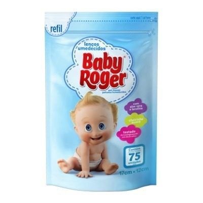 Baby Roger Refil Lenços Umedecidos C/75