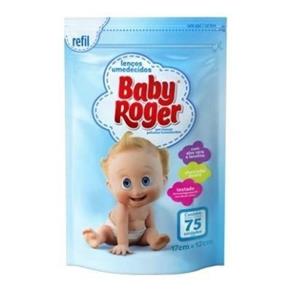 Baby Roger Refil Lenços Umedecidos com 75