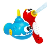 Baby Shower cavalo de mar do banho brinquedos para as crianças Crianças Banheira Spray de água Ferramenta Bomba