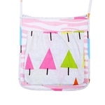 Baby Stroller Crib Hanging Armazenamento Bag Organizador para fraldas Brinquedos Garrafa Tissue Enfermagem (# 4)