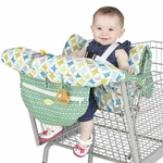 Baby Stroller 2 em 1 Impressão Sentando Coxim portátil projeto Outting Segurança