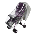 Baby Stroller Tampa Pushchair Acessórios recém-nascido Pram Windproof Raincover (Light Gray Grande)