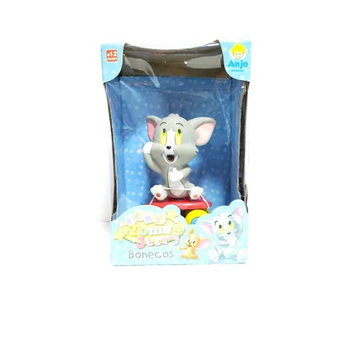 Baby Tom & Jerry - Boneco Tom - Skate Vermelho ANJO