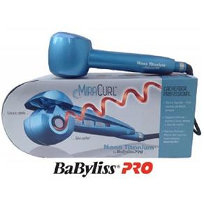 Babyliss Pro Nano Titanium Mira Curl Cacheador Profissional - Azul - 110v