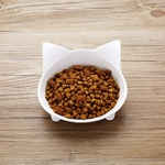 Bacia do gato Gato bonito Forma Cat Food Bowls antiderrapante Pet Dog Cat Água Food Supplies Dish Pet