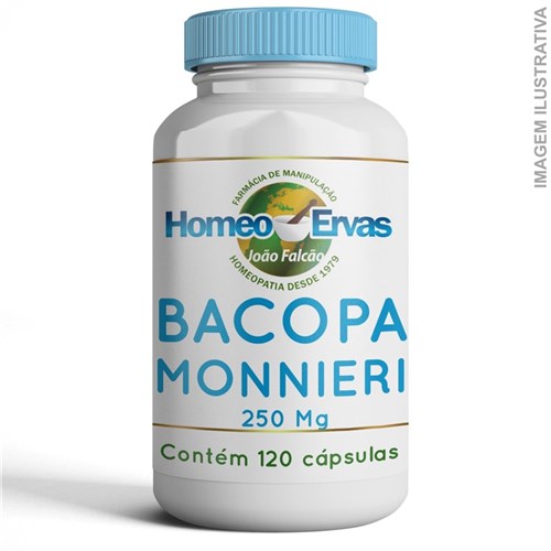 Bacopa Monnieri 250 Mg - 120 Cápsulas