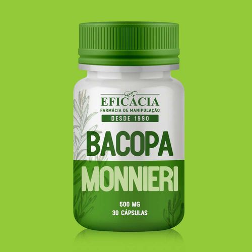 Bacopa Monnieri 500 Mg - 30 Cápsulas