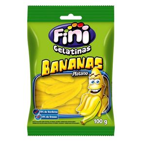 Bala Fini Gelatinas Banana 100g