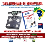 Balança De Bioimpedancia Bc 601 FS Tanita C/ Software Ilimitado 2021 & SD CARD BC601