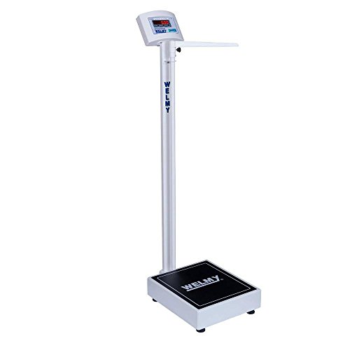 Balança Digital Antropômetro W 200 a 100g 200kg - Welmy