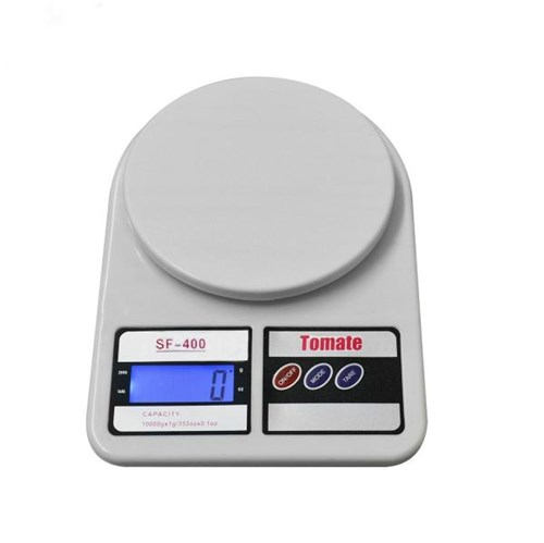 Balança Digital de Cozinha Sf400 - Ate 10kg - Branca - Importado - Tomate