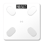 Balança eletrônica Escala de gordura corporal de carregamento USB Phone App Bluetooth inteligente Digital eletrônico para equilíbrio de peso