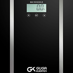 Balança Digital Guga Kikos GK6300 com Medição de Gordura Corporal e Água
