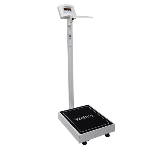 Balança Hospitalar Digital Antropométrica 300kg - W300 a - Welmy