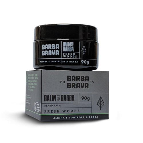Balm para Barba Fresh Woods | Barba Brava | 90G