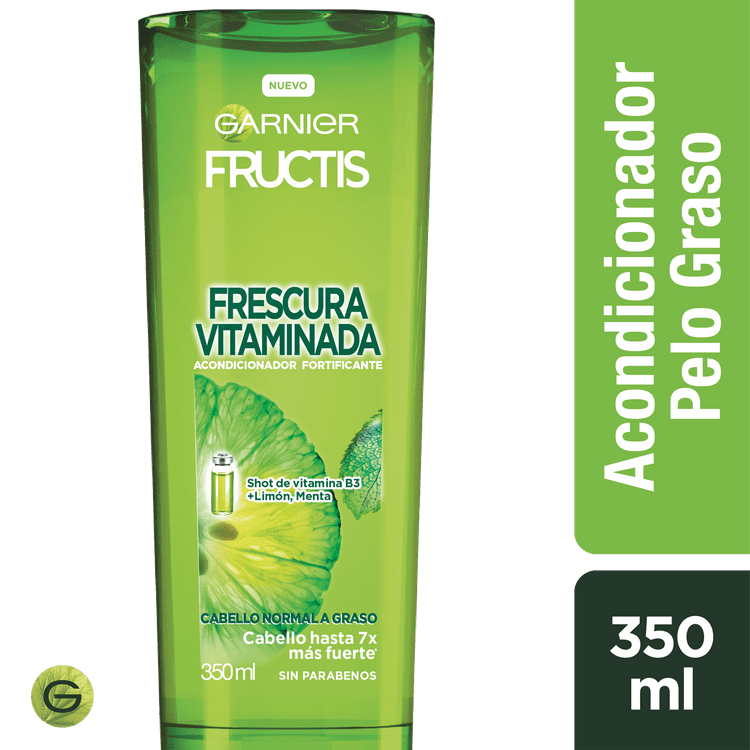 Bálsamo Fructis Frescura Vitaminado 350 Cc
